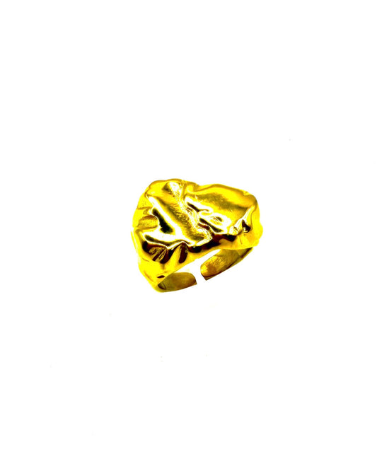 Bloc Ring Gold
