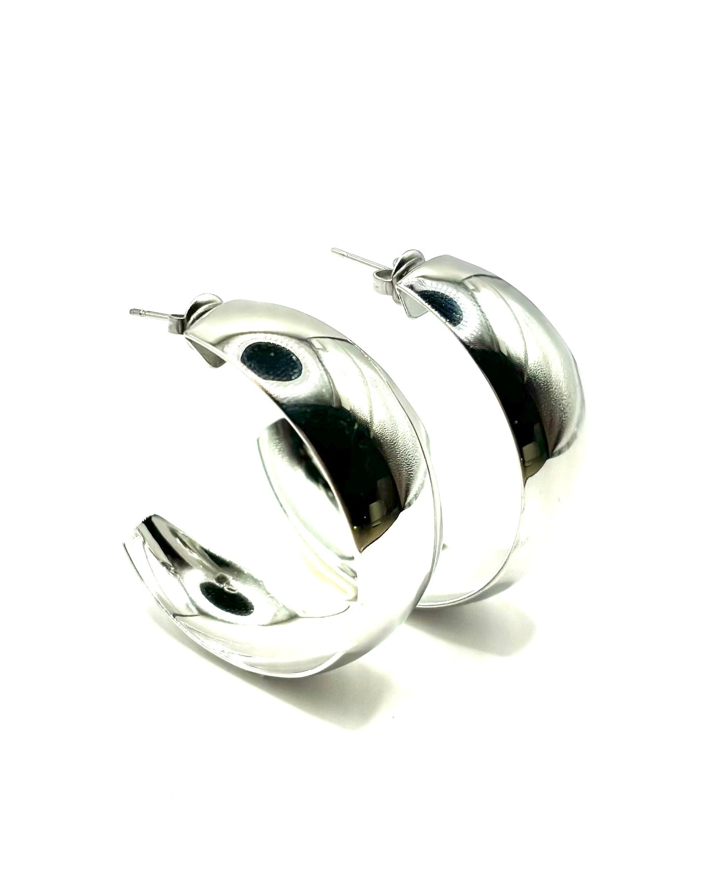 Mid Earrings Silver