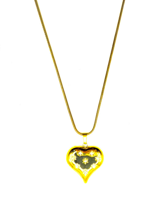 Amour Necklace Gold