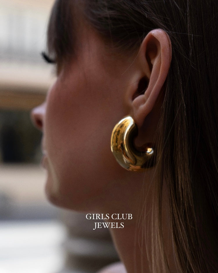 Mid Earrings Gold