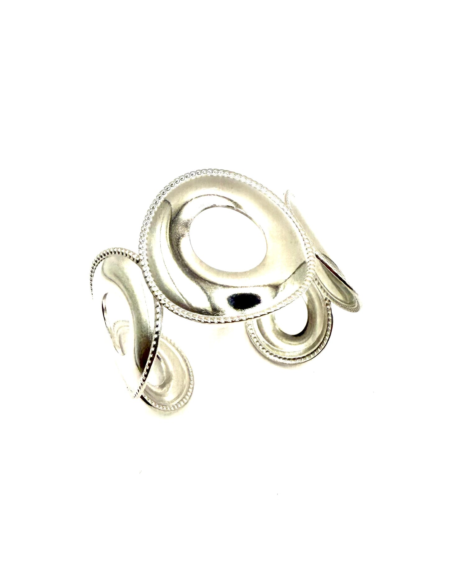Oval Bracelet Silver