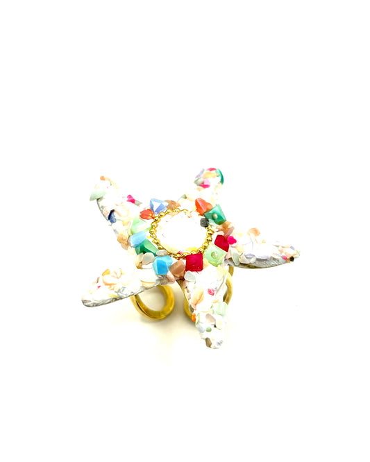 Starfish Blanco Ring