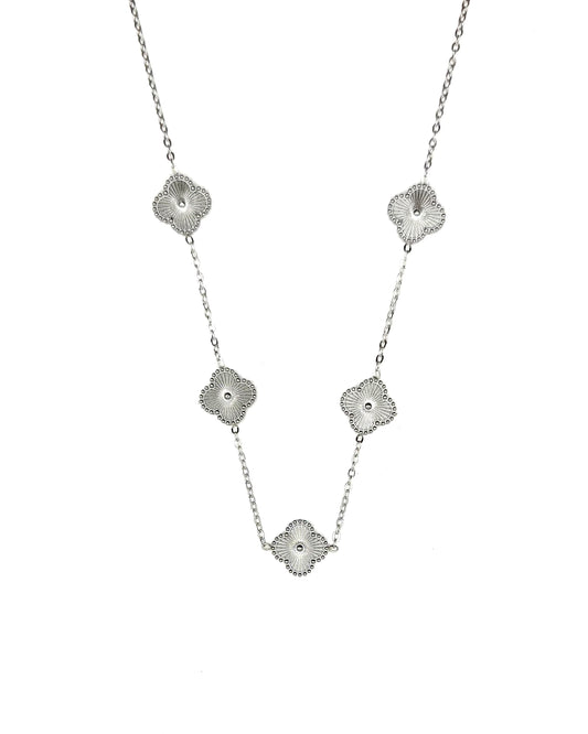 Treb Necklace Silver
