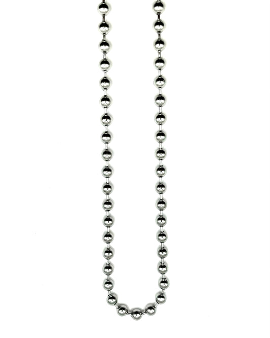 Ball Necklace Silver