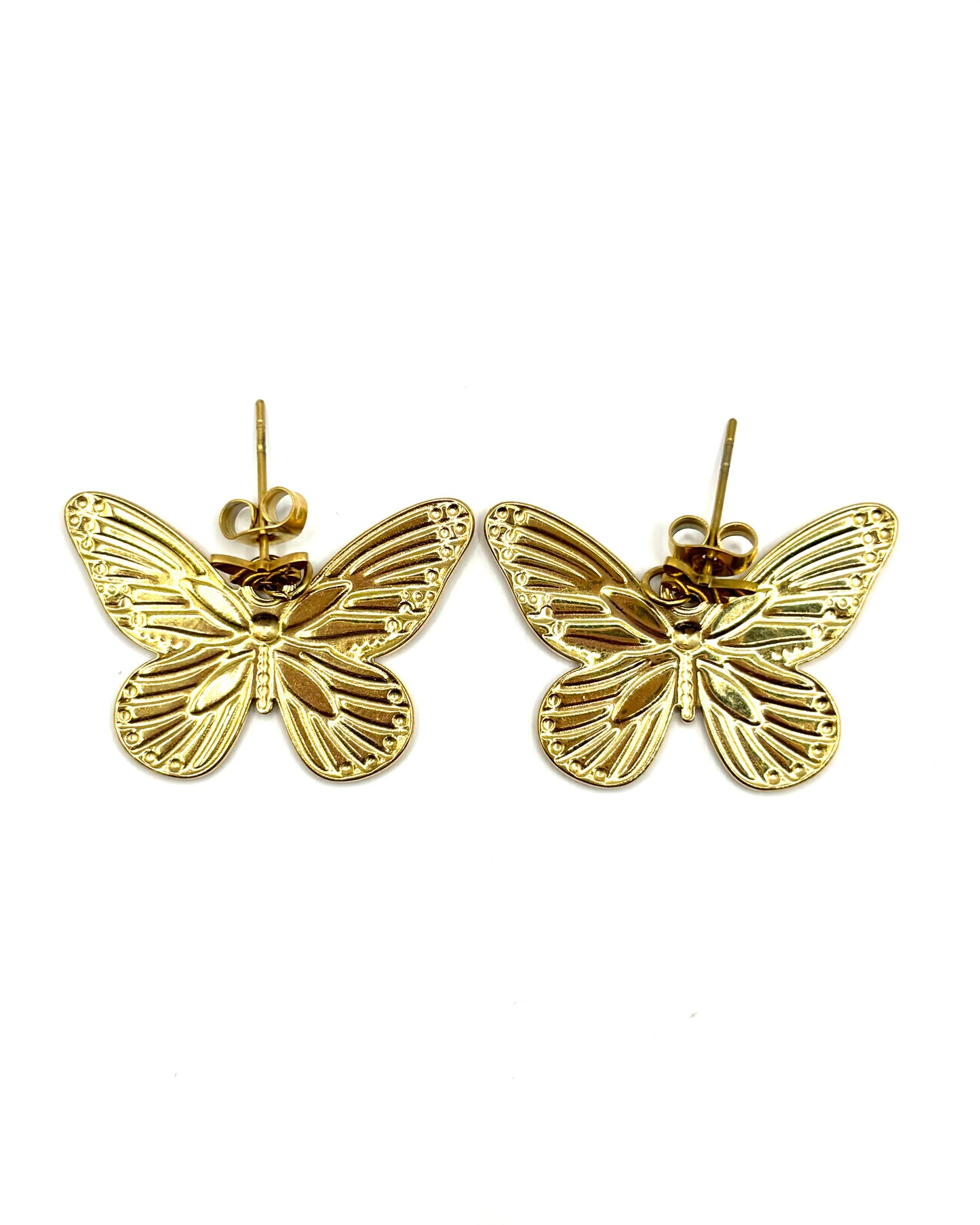 Butterfly Earrings Gold