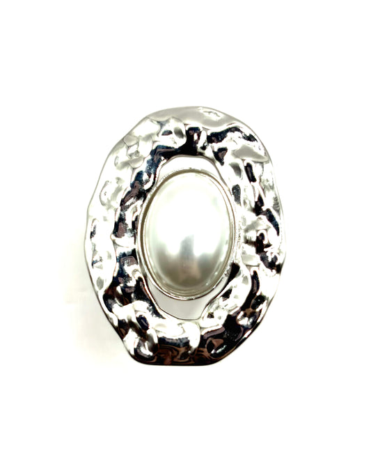 Oval Ring Silver