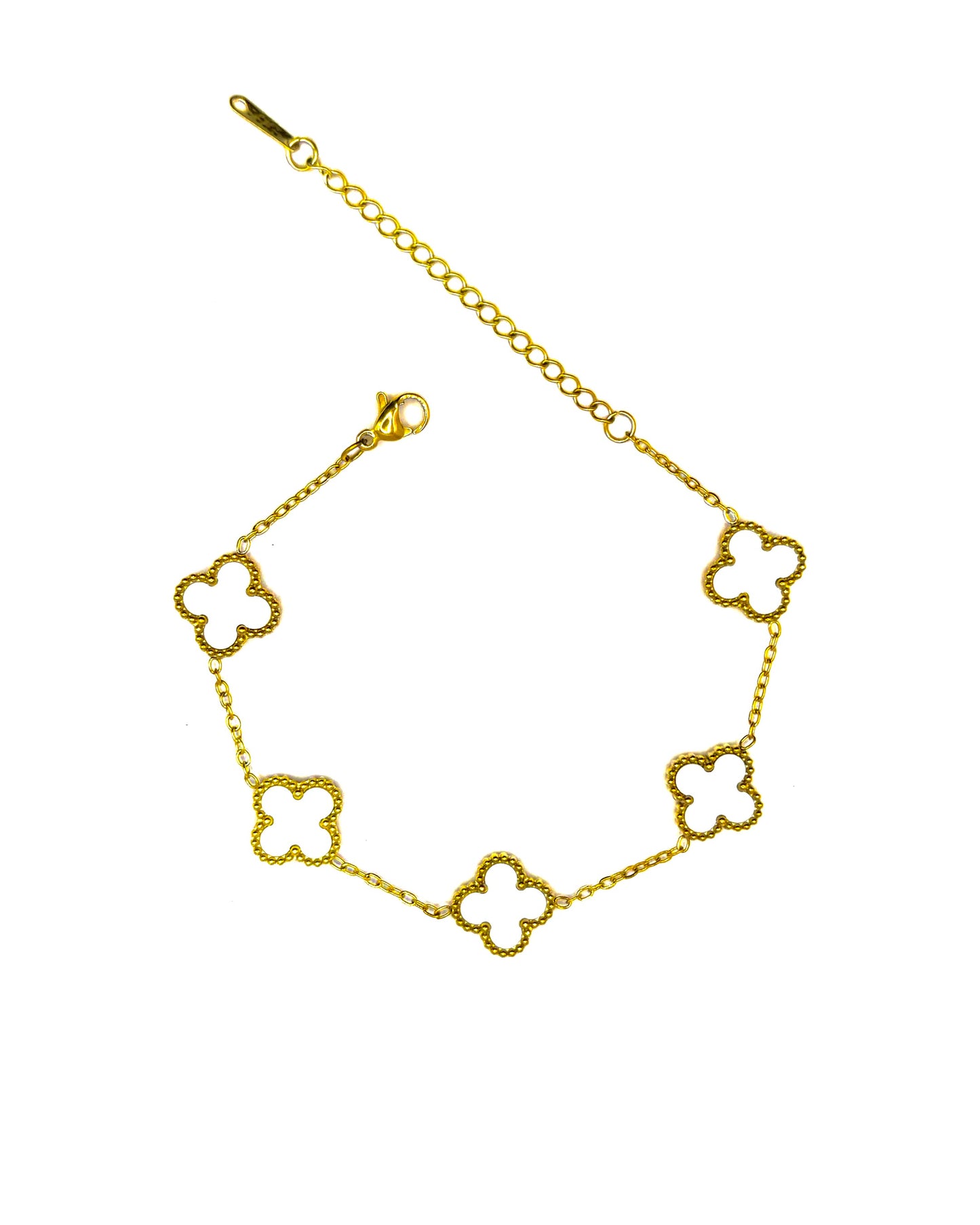 Bombshell Bracelet White