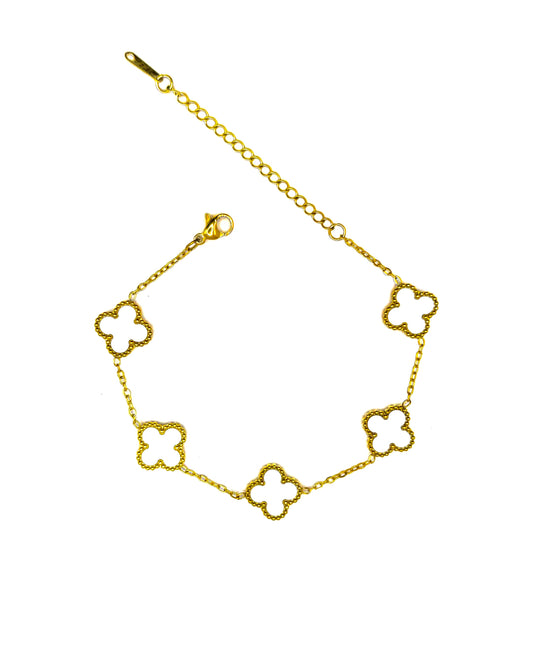 Bombshell Bracelet White