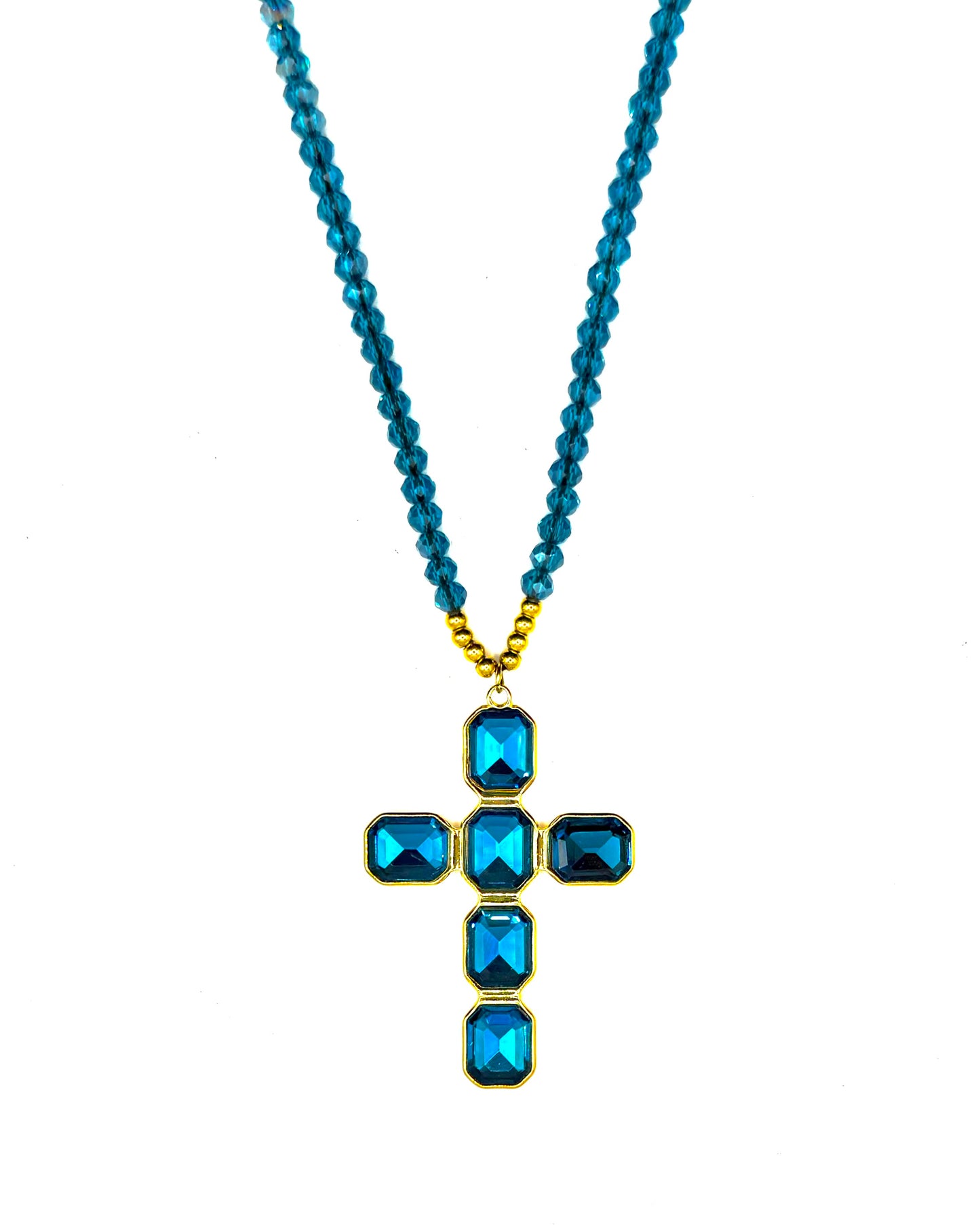 Blue Creu Necklace