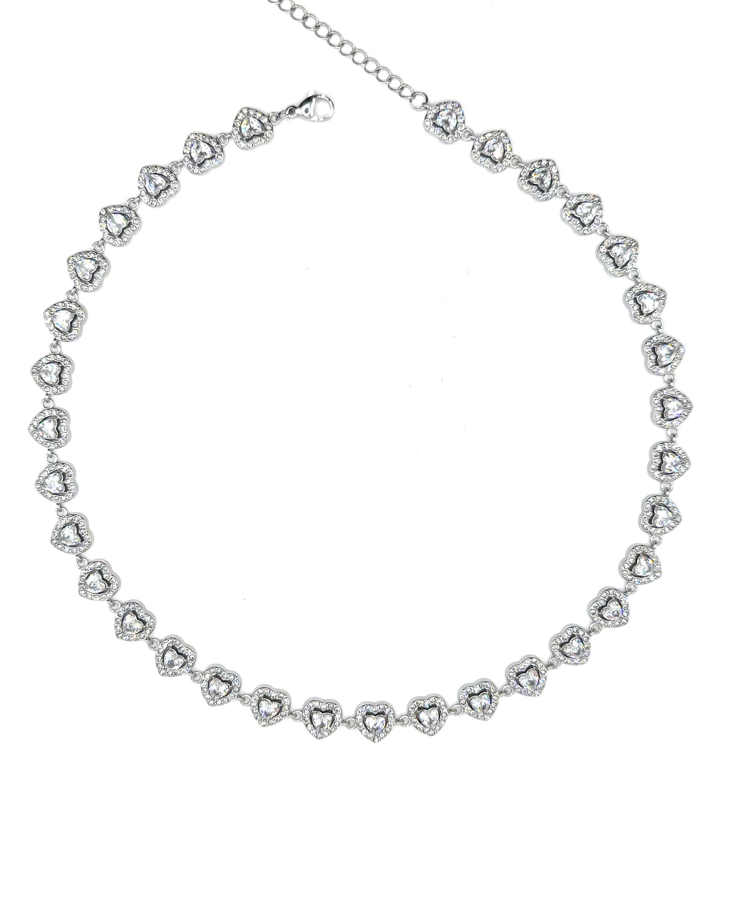 Cora Choker Silver