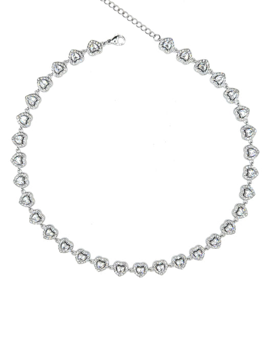 Cora Choker Silver