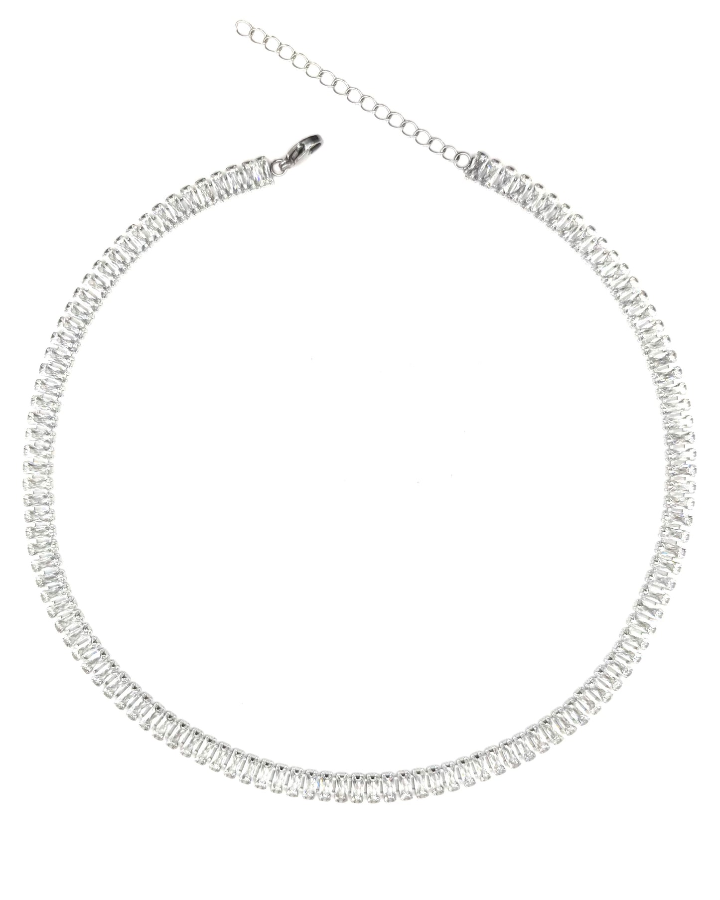 Line Choker Silver