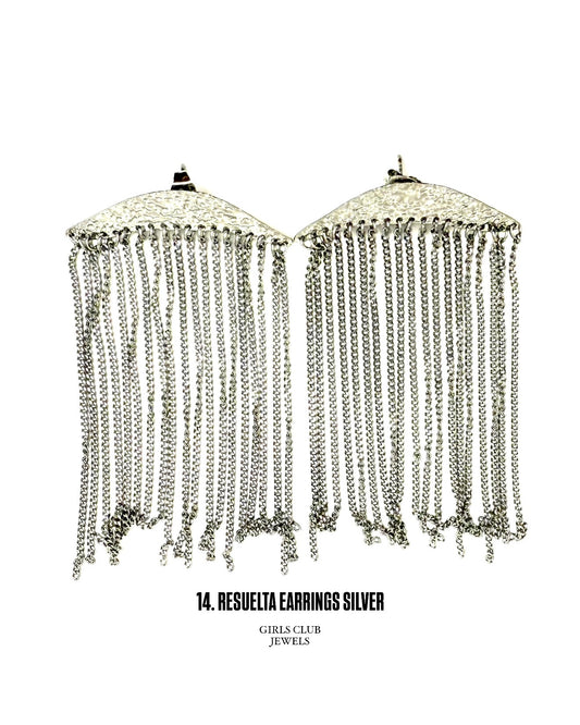 RESUELTA EARRINGS SILVER